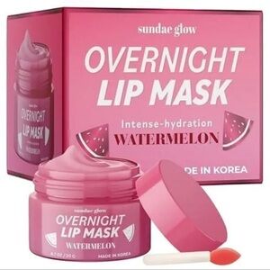 NIB: Sundae Glow Watermelon Overnight Lip Mask!